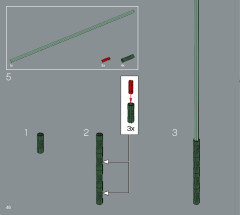 LEGO 10280 instructions page 46 – build guide