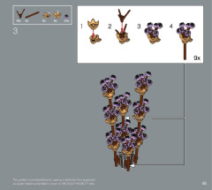 LEGO 10280 instructions page 65 – build guide