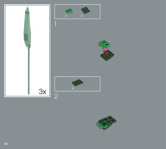 LEGO 10280 instructions page 68 – build guide
