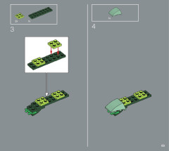 LEGO 10280 instructions page 69 – build guide