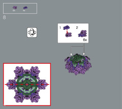 LEGO 10280 instructions page 78 – build guide