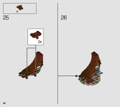 LEGO 10281 instructions page 26 – build guide