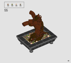 LEGO 10281 instructions page 43 – build guide