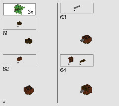 LEGO 10281 instructions page 48 – build guide