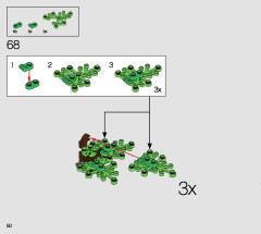 LEGO 10281 instructions page 50 – build guide