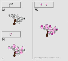 LEGO 10281 instructions page 54 – build guide