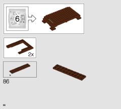 LEGO 10281 instructions page 60 – build guide
