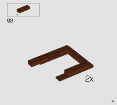 LEGO 10281 instructions page 65 – build guide