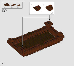 LEGO 10281 instructions page 74 – build guide