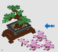 LEGO 10281 instructions page 76 – build guide