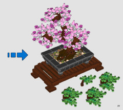 LEGO 10281 instructions page 77 – build guide