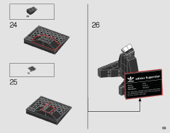 LEGO 10282 instructions page 129 – build guide