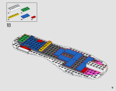 LEGO 10282 instructions page 19 – build guide