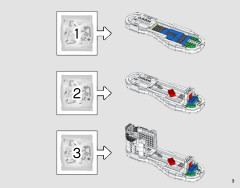 LEGO 10282 instructions page 3 – build guide