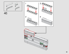 LEGO 10282 instructions page 43 – build guide