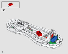 LEGO 10282 instructions page 52 – build guide