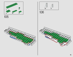 LEGO 10282 instructions page 75 – build guide