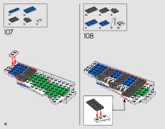 LEGO 10282 instructions page 76 – build guide