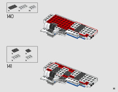 LEGO 10282 instructions page 95 – build guide