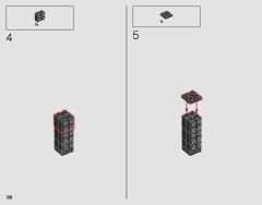 LEGO 10282 instructions page 128 – build guide