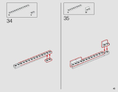 LEGO 10282 instructions page 43 – build guide