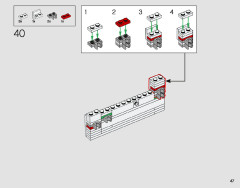 LEGO 10282 instructions page 47 – build guide