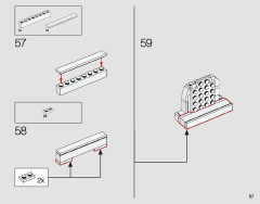 LEGO 10282 instructions page 57 – build guide