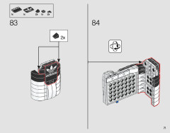 LEGO 10282 instructions page 71 – build guide
