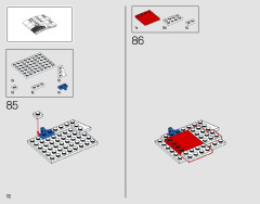 LEGO 10282 instructions page 72 – build guide