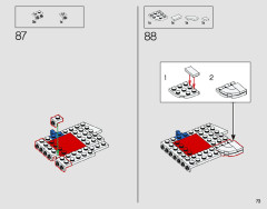LEGO 10282 instructions page 73 – build guide