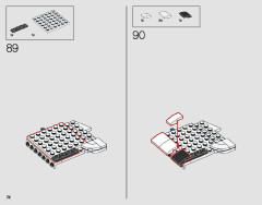 LEGO 10282 instructions page 74 – build guide