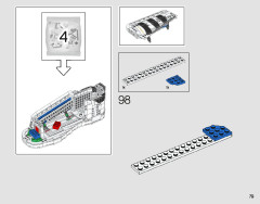LEGO 10282 instructions page 79 – build guide