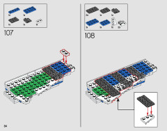 LEGO 10282 instructions page 84 – build guide