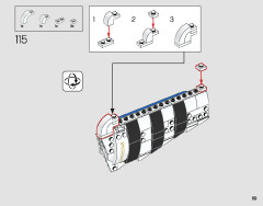 LEGO 10282 instructions page 89 – build guide
