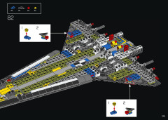 LEGO 10283 instructions page 125 – build guide