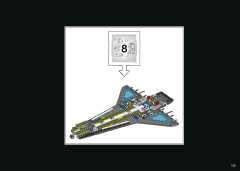 LEGO 10283 instructions page 135 – build guide