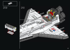 LEGO 10283 instructions page 187 – build guide