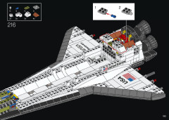 LEGO 10283 instructions page 193 – build guide