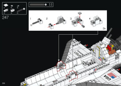 LEGO 10283 instructions page 208 – build guide