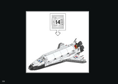 LEGO 10283 instructions page 238 – build guide