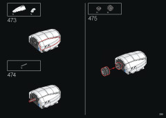 LEGO 10283 instructions page 299 – build guide