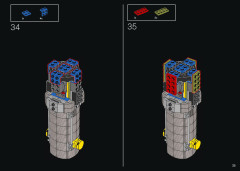 LEGO 10283 instructions page 35 – build guide
