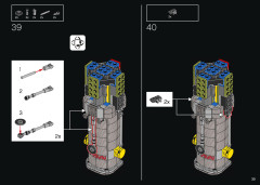LEGO 10283 instructions page 39 – build guide