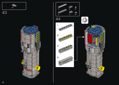 LEGO 10283 instructions page 44 – build guide