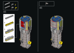 LEGO 10283 instructions page 45 – build guide