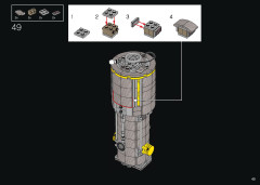 LEGO 10283 instructions page 49 – build guide