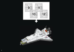 LEGO 10283 instructions page 8 – build guide