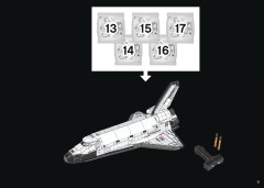 LEGO 10283 instructions page 9 – build guide