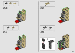 LEGO 10284 instructions page 261 – build guide