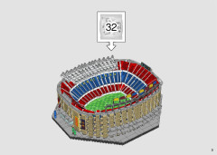 LEGO 10284 instructions page 3 – build guide